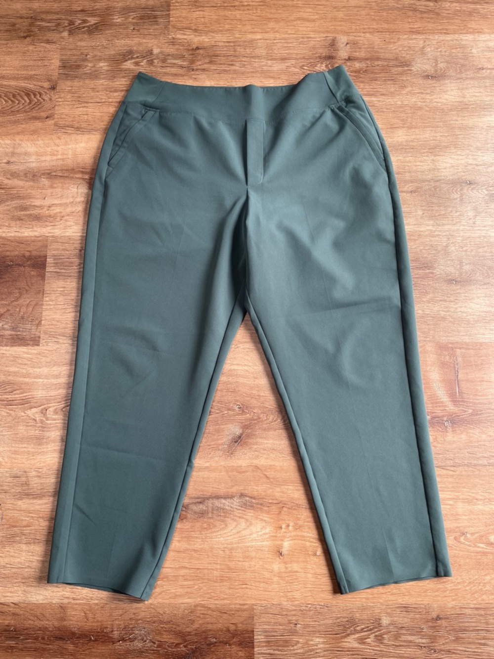 Athleta Endless High Rise Pants Size 16 Tapered Ankle Office Casual Errands
